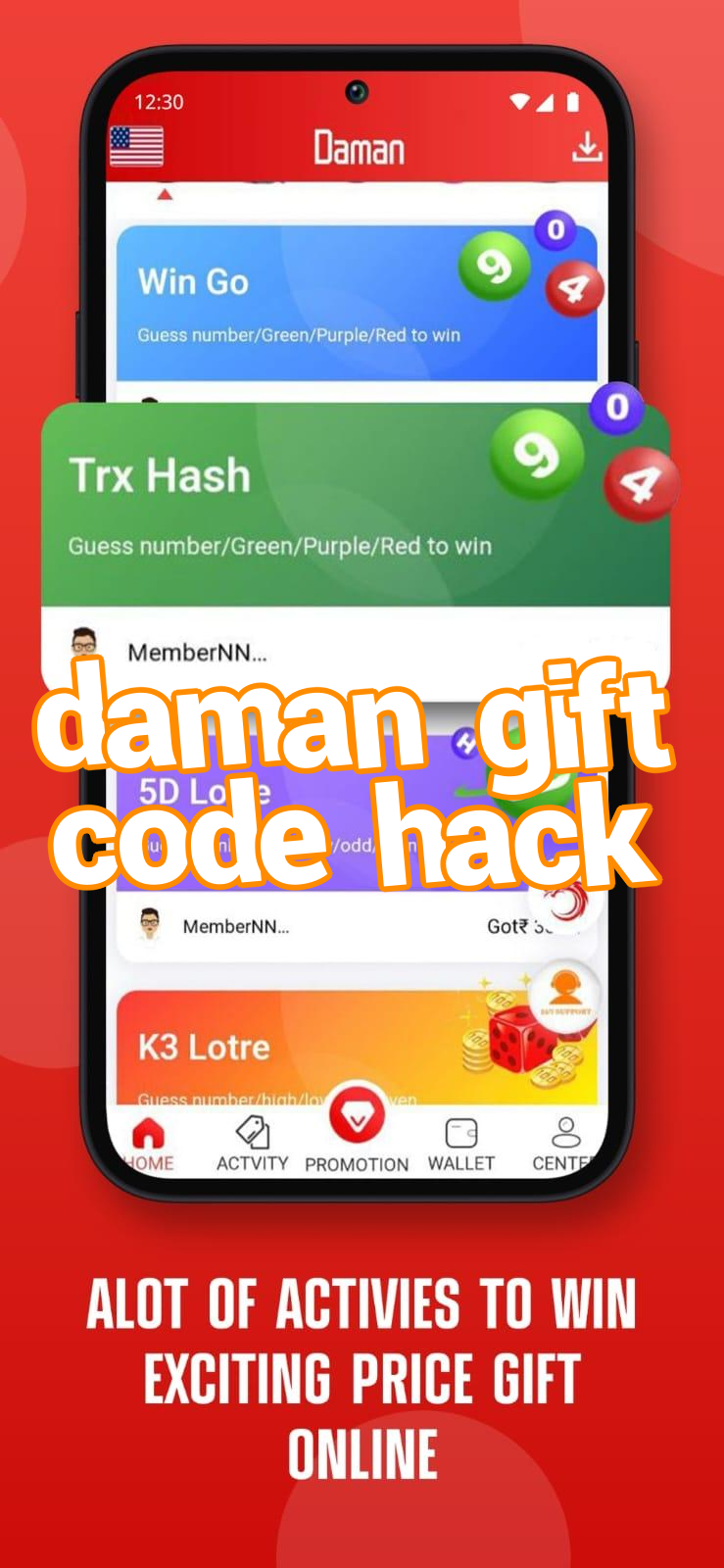 daman gift code hack Screenshots